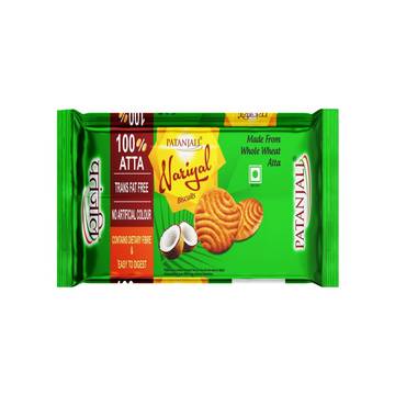 Patanjali Whole Wheat Nariyal Biscuit